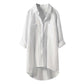 🎁Hot Sale 49% OFF💖Women's Shirt Made Of Single -Colored Cotton Linen