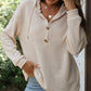 🍂Fall Specials🍂Women’s Trendy Solid Color Hooded Long Sleeve Top