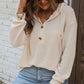 🍂Fall Specials🍂Women’s Trendy Solid Color Hooded Long Sleeve Top