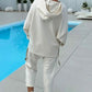 🍂 Limited Time 60% OFF🍂Women's comfytwo-piece hoodie set in plain colours