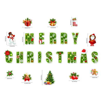🎅Xmas Sale 49% OFF - 🎄Christmas 3D Cartoon Magnetic Sticker