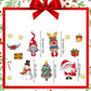 🎅Xmas Sale 49% OFF - 🎄Christmas 3D Cartoon Magnetic Sticker
