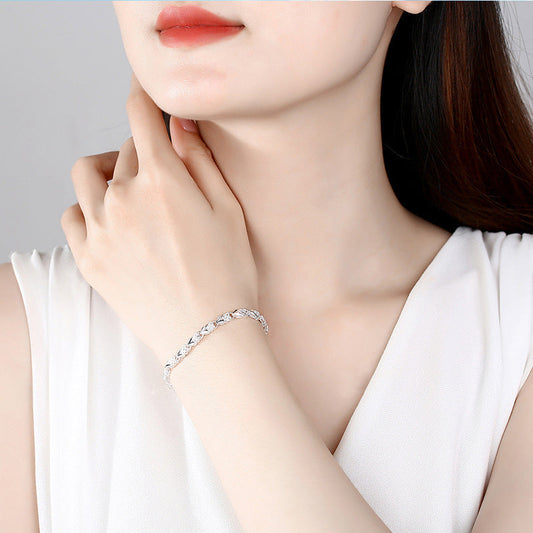 💥Buy 2 Get 10% O ff✨Elegant Sparkling Lucky Clover Bracelet🍀