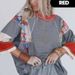 🍂Autumn Sales 49% OFF🔥Women's Batwing 3/4 Sleeve Stripe Patchwork Blouse