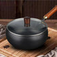 💥Pure Hand Forged Cast Uncoated Thick Iron Skillet🍳