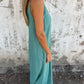 🍧Summer Hot Sale 70% OFF💞Women's Casual Loose Cotton-Linen Blend Jumpsuit with Pockets and Adjustable Straps