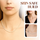 💜Last Day Sale 50% OFF💜Women’s Elegant Cross Synthetic Pearl Necklace