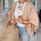💖 Special Price £13.99🔥Last 3 Hours!!💝Women's Linen Cardigan 3/4 Sleeve Open Front Loose Cover Ups Lightweight Shrug