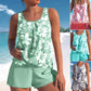 👙Summer Sale 49% OFF🌺Women's Printed Tankini Swimsuit
