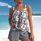 👙Summer Sale 49% OFF🌺Women's Printed Tankini Swimsuit