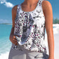 👙Summer Sale 49% OFF🌺Women's Printed Tankini Swimsuit