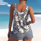 👙Summer Sale 49% OFF🌺Women's Printed Tankini Swimsuit