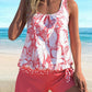 👙Summer Sale 49% OFF🌺Women's Printed Tankini Swimsuit