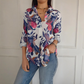 🌸 Special Price £15.99!!🌸Elegant Plants Print Button-up Shirt