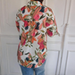 🌸 Special Price £15.99!!🌸Elegant Plants Print Button-up Shirt