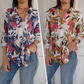 🌸 Special Price £15.99!!🌸Elegant Plants Print Button-up Shirt