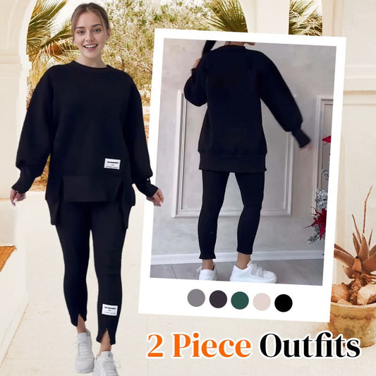🍂Limited Sale 50% OFF🍂 Women's Casual Sweatshirt Leggings Set