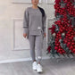 🍂Limited Sale 50% OFF🍂 Women's Casual Sweatshirt Leggings Set