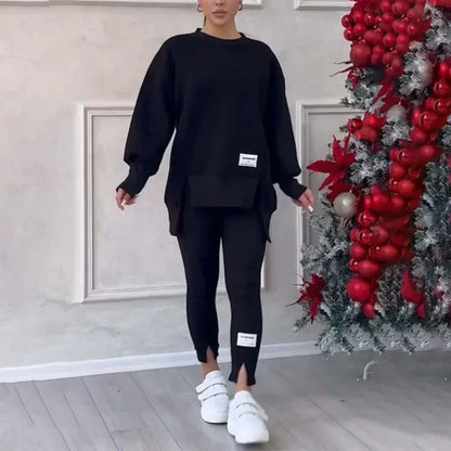🍂Limited Sale 50% OFF🍂 Women's Casual Sweatshirt Leggings Set