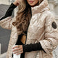 ❄️Winter Sale 50% OFF:🧥 Women's Hooded Patchwork Cotton Jacket for Autumn & Winter