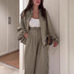 ❄️LAST DAY PROMOTION - 50%OFF 💖 Fit Zip Jacket & Wide-Leg Pants Set✈️Free Shipping