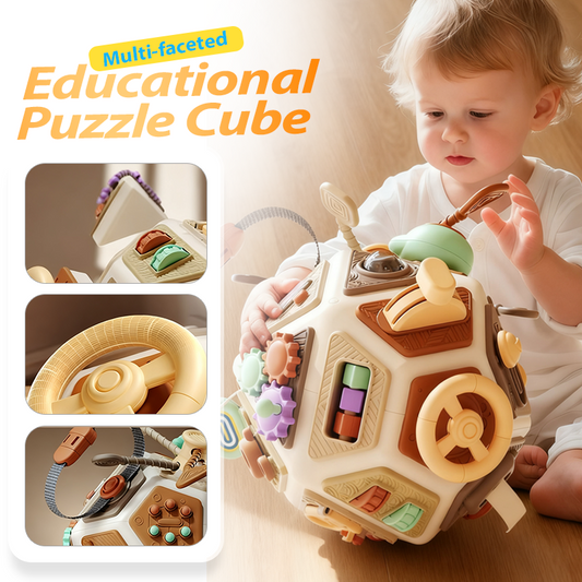 🔥Last day special 50% off🔥Multifunctional Educational Sensory Puzzle Cube