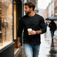 ⚡Black Friday Flash Deal!Men’s Slim Fit Henley Long Sleeve T-Shirt 🔥Direct 50% Off, King of Cost Performance!