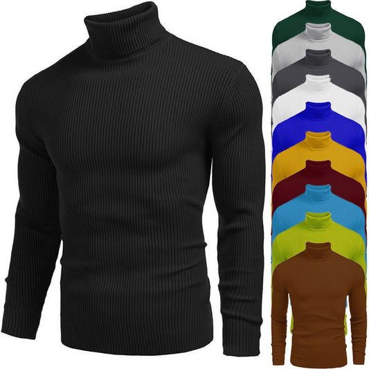 ⏳Limited-time 49% off⏰🔥Men's Knitted Turtleneck Slim Sweater - 13 Colors