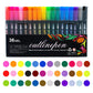 🎅New Year Special Deals £7.99!!⚡50K+ SOLD!🎁Double Outline Glitter Coloring Pen Set