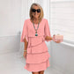 💕Mother's Day Special Sale 50% OFF!!🎁Women's Elegant Layered Ruffle Sleeve Dress – Effortless Style for Every Occasion💃