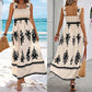 🔥🔥LAST DAY SALE 49% OFF🏖️Women’s Summer Print Sleeveless Flowy Long Dress