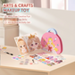 👑LAST DAY SALE ONLY ￡10.99!! 🎨 Princess Makeup & Diamond Painting Craft Kit – Mess-Free Paper Play, Realistic Fun for Girls ✨