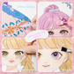👑LAST DAY SALE ONLY ￡10.99!! 🎨 Princess Makeup & Diamond Painting Craft Kit – Mess-Free Paper Play, Realistic Fun for Girls ✨