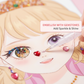 👑LAST DAY SALE ONLY ￡10.99!! 🎨 Princess Makeup & Diamond Painting Craft Kit – Mess-Free Paper Play, Realistic Fun for Girls ✨