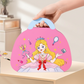 👑LAST DAY SALE ONLY ￡10.99!! 🎨 Princess Makeup & Diamond Painting Craft Kit – Mess-Free Paper Play, Realistic Fun for Girls ✨