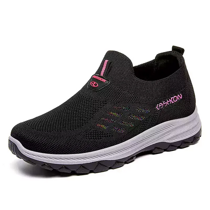 👟 50% OFF NOW! 🦶 Fly Knit Slip-on Shoes – Orthopedic Support, Breathable Comfort & Perfect for All-Day Wear ✨