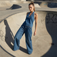 🌸Summer Hot Sale 50% OFF!!🌸Women's Casual Halter Top & Wide-Leg Pants Set