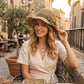 👒LAST DAY SALE ONLY ￡10.99!🌞Elegant Woven Straw Sun Hat with Bow