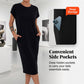 🔥Summer Hot Sale 70% OFF⏳Women's Casual Short Sleeve T-Shirt Dress🌟 Effortlessly Stylish, All-Day Comfort 👗