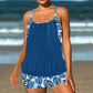 🔥 Limited-Time 50% OFF! 🔥Women's Two-Piece Blouson Tankini with Shorts