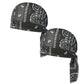 🔥Last Day :Buy 2 Get 1 Free🤩Unisex Breathable Skull Cap with Adjustable Ties🧢