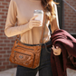 💐50% OFF! 🔥🎁Women's Soft PU Crossbody Bag – Multiple Pockets for Perfect Organization 👜🔑【Limited Offer】