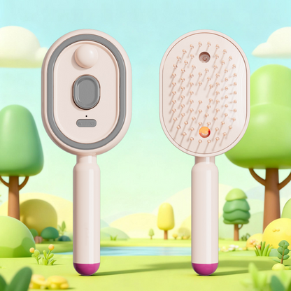 💥Limited Sale 70% OFF💥Electric Spray & Massage Hair Brush