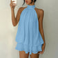🔥LAST DAY SALE 70% OFF🔥Women’s Halter Neck Mini Dress – Slim-Fit, Sleeveless & Tie-Back ✨ | Elegant Summer Dress