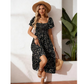 🌈2026 Summer Hot Sale 50% OFF!✨Square Neck Floral Midi Dress🌸