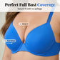 🏆Last Day Special Price £8.99💙💐Women's Deep V Push Up Padded Everyday Bras👍Enhancer Outdoorfun Low Plunge Breathable Classic Style