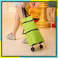 BIG SALE 50%OFF🛍️2-in-1 Foldable Shopping Cart – Carry More, Roll Easier