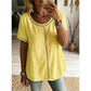 📢📢50% OFF !! ⏰Women's Casual Bohemian Style Hollow-Out Top