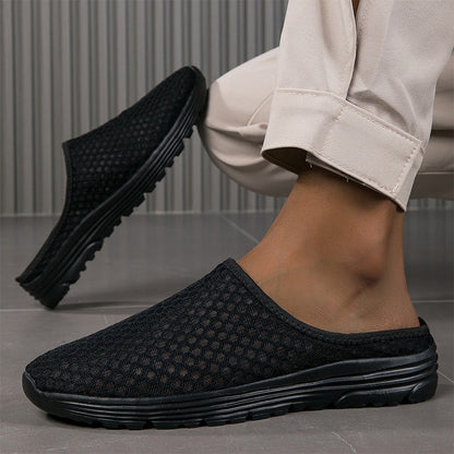 👟50% OFF☁️Casual Comfort Breathable Mesh Slippers – 50% OFF! Lightweight, airy, slip-on style – indoor & outdoor comfort. 🔥☀️