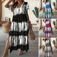 🌸Summer Hot Sale 60% OFF💃Women’s Causal V-Neck Gradient Dress